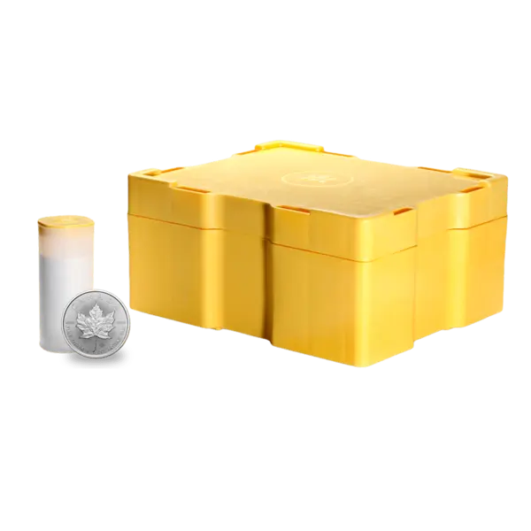 Buy 1 ounce Silver Maple Leaf - Monster Box of 500 - 2025 - Royal Canadian Mint Online